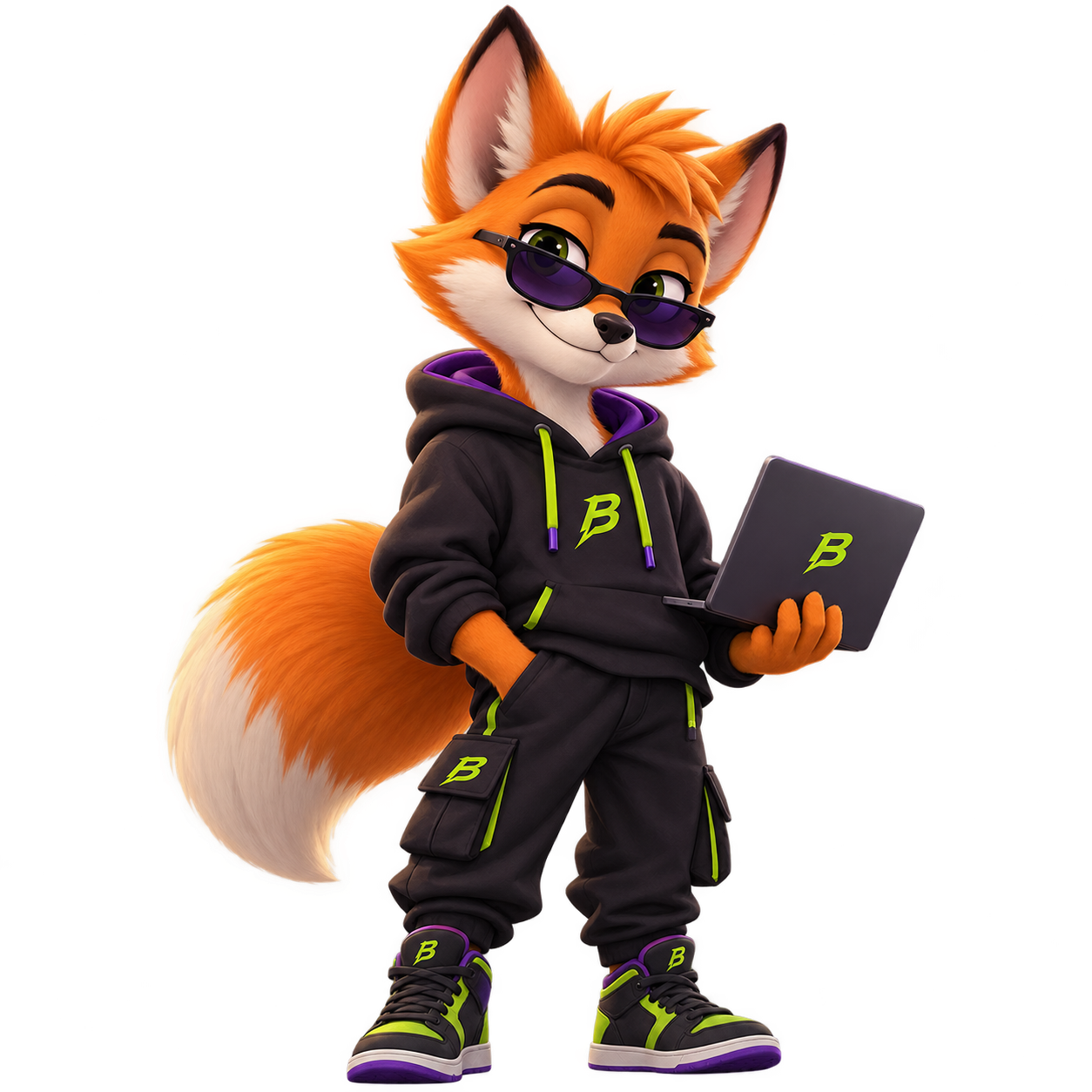 Bruno — el zorro mascota de Bruno Apuestas